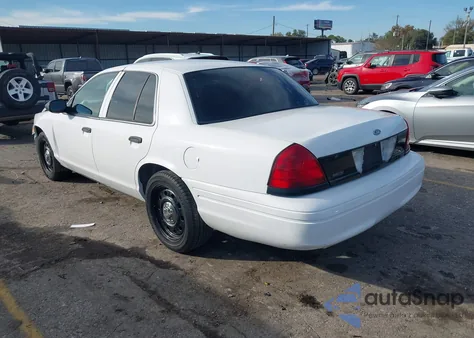 2008 Ford Crown Victoria Police/Police Interceptor z USA, uszkodzony, nr VIN 2FAFP71V78X163028